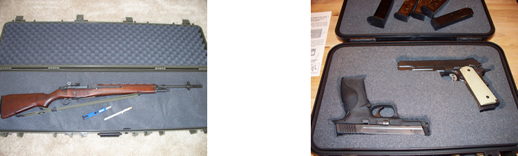 Rifle Cases, Pistol Cases